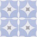 Agora Blue Patterned Floor Tiles