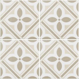Atenea Beige Pattern Tiles &#8211; Matt
