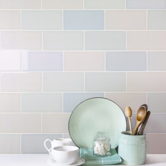 Eco Pastel Tiles - Subtle Shades