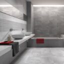 light grey gloss wall tiles