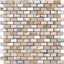 Nacare Iridescent Mosaic Tiles – Beige