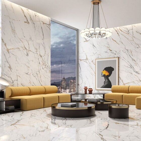 Calacatta Gold Marble Tiles