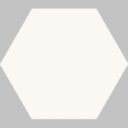 opal white hexagon tiles