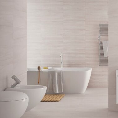 Reval Light Grey Textured Wall Tiles