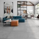 Tokio Anti Slip Grey Large Tiles for Floors