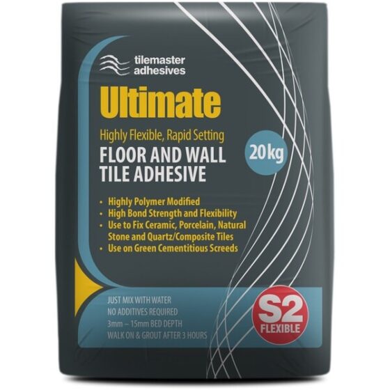 Ultimate Grey Tile Adhesive