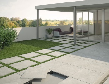 Cover Outdoor Tile - Marfil Cream