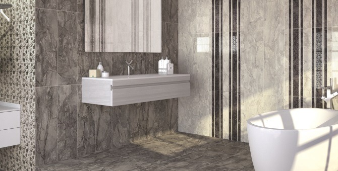Dreire grey tiles - Large tiles for kitchens or bathrooms