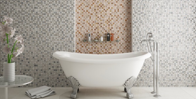 Imperium Mosaic Sheets - Glass and metallic mosaic tiles