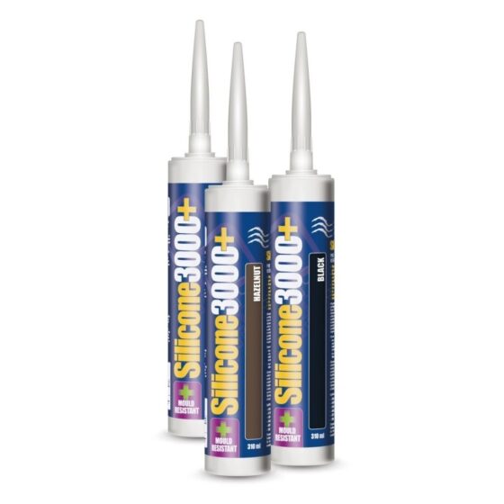 black silicone sealant