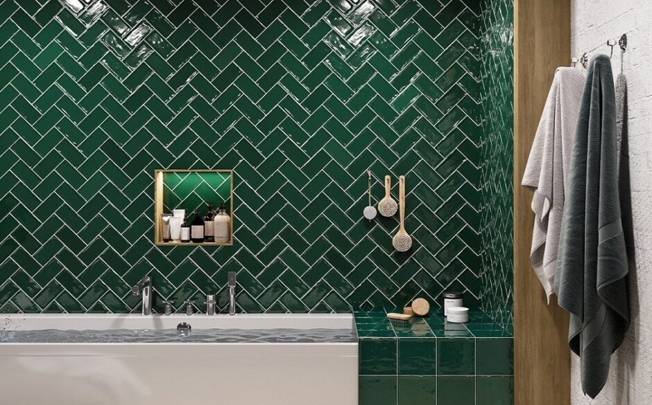 Green Bathroom Ideas - Glamour Green