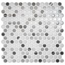 Penny Round Tiles - Marble Mix