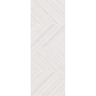 Derry Pearl Grey Chevron Wall Tiles - 1