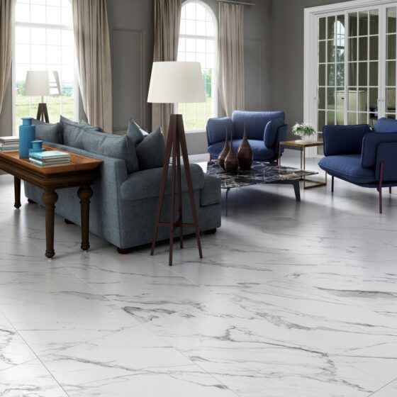 Hera Porcelain Marble Effect Tiles