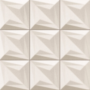 Delta White Triangle Tiles