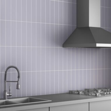 Linear Grey Tiles - Matt - Room Setting